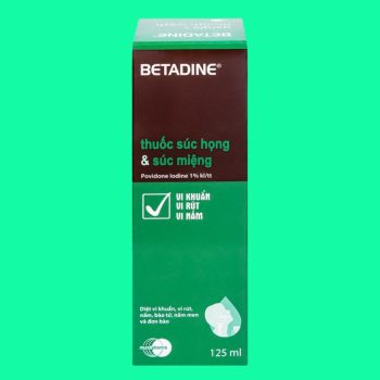 Betadine Gargle and Mouthwash 1%