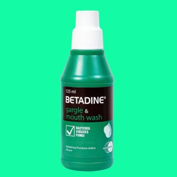Betadine Gargle and Mouthwash 1%