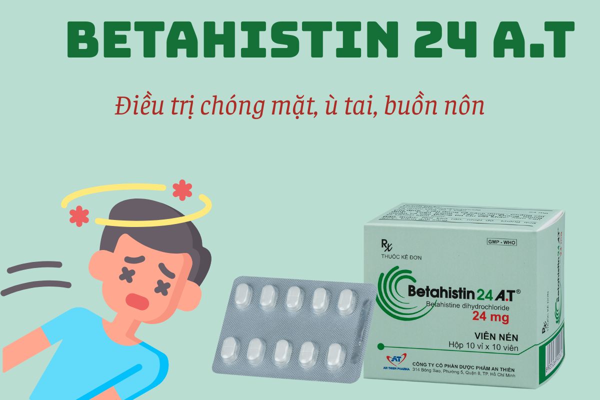 Betahistin 24 A.T 11 Betahistin 24 A.T