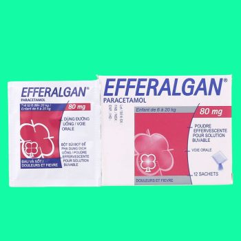 Bột sủi Efferalgan 80mg