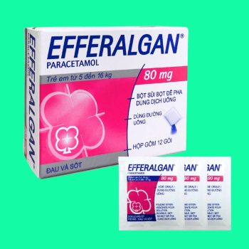 Bột sủi Efferalgan 80mg