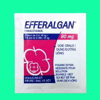 Bột sủi Efferalgan 80mg