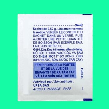 Bột sủi Efferalgan 80mg