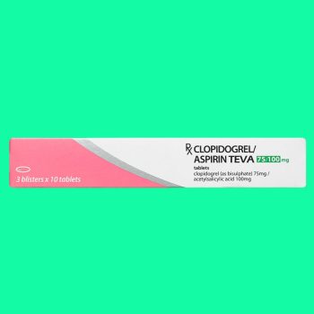 Clopidogrel/Aspirin Teva 75/100mg