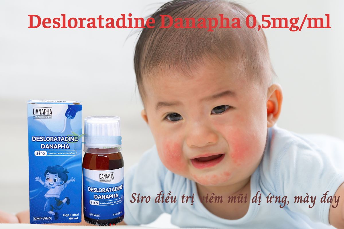 Desloratadine Danapha 0.5mg/ml 7 Desloratadine Danapha 0.5mg/ml