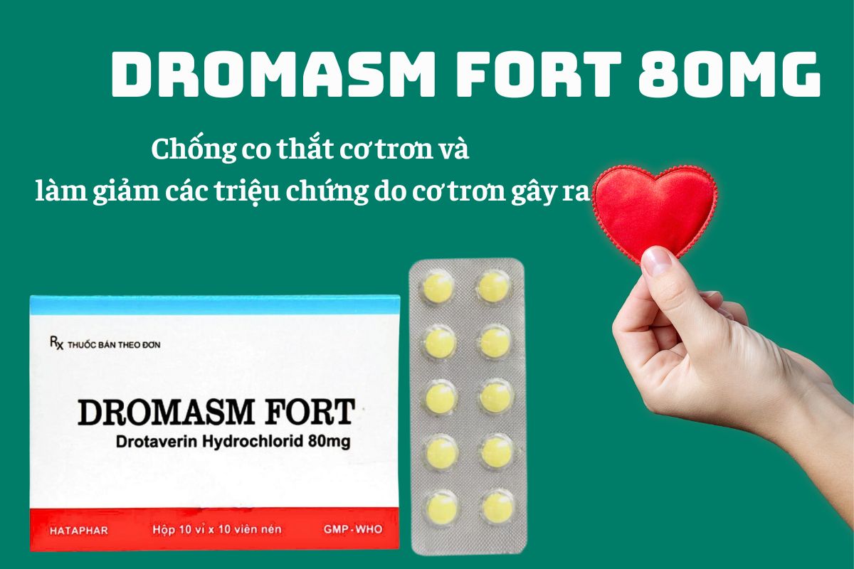Dromasm fort 80mg 7 Dromasm fort 80mg