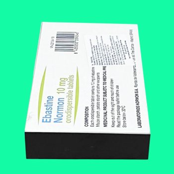 Ebastine Normon 10mg Orodispersible Tablets