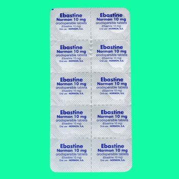 Ebastine Normon 10mg Orodispersible Tablets