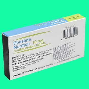 Ebastine Normon 10mg Orodispersible Tablets
