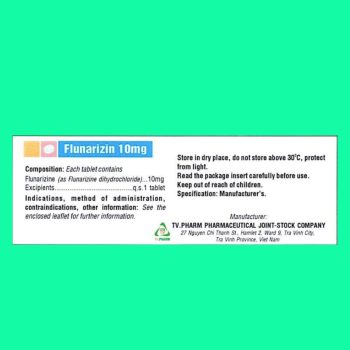 Flunarizin 10mg