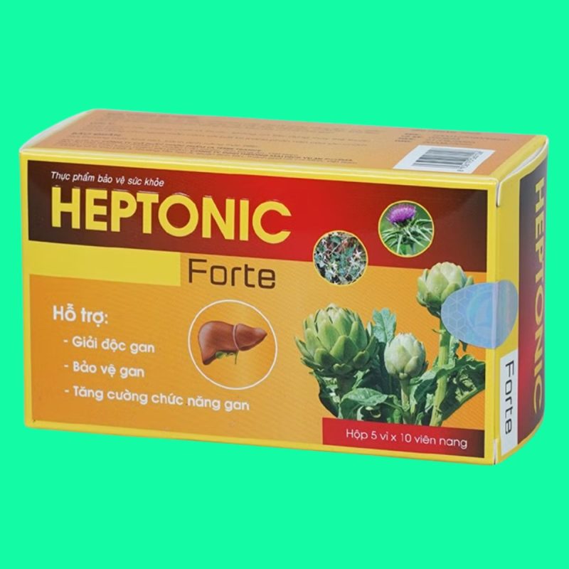 Heptonic Forte có tác dụng hỗ trợ chức năng gan và bảo vệ gan