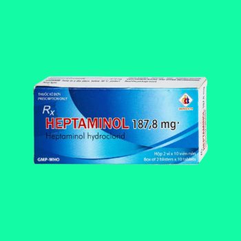 Heptaminol 187,8 mg