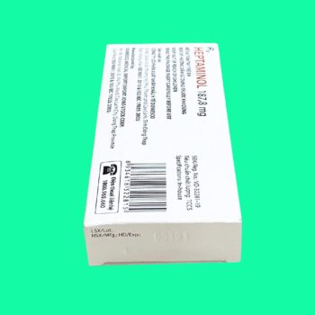 Heptaminol 187,8 mg