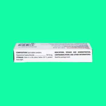 Heptaminol 187,8 mg