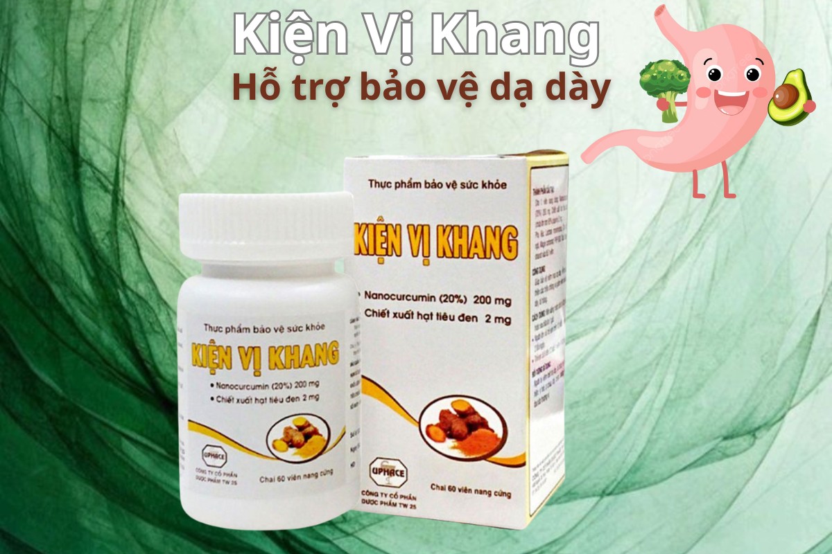 Kiện Vị Khang hỗ trợ bảo vệ dạ dày