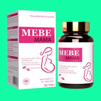 MEBE MAMA có tác dụng cải thiện sức đề kháng và hỗ trợ hạn chế tình trạng mệt mỏi thường gặp trong thời kỳ mang thai