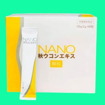 NANO Aki Ukon Extract Granule có tác dụng hỗ trợ hiệu quả trong việc chống oxy hóa, giảm viêm