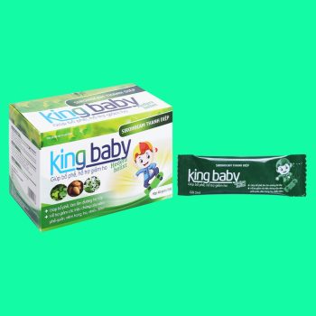 Sirohocam Thanh Diệp King Baby có tác dụng làm dịu cổ họng và hỗ trợ giảm kích ứng do ho