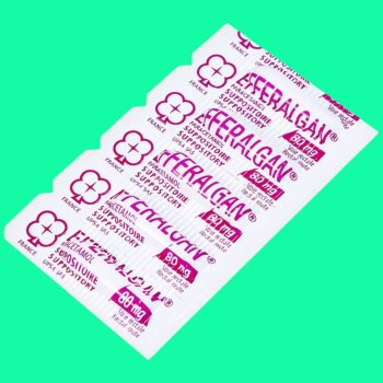 Viên đặt Efferalgan 80mg