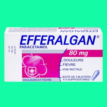 Viên đặt Efferalgan 80mg