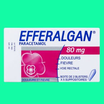 Viên đặt Efferalgan 80mg