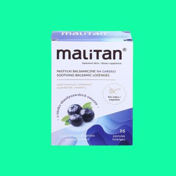 Viên ngậm Malitan