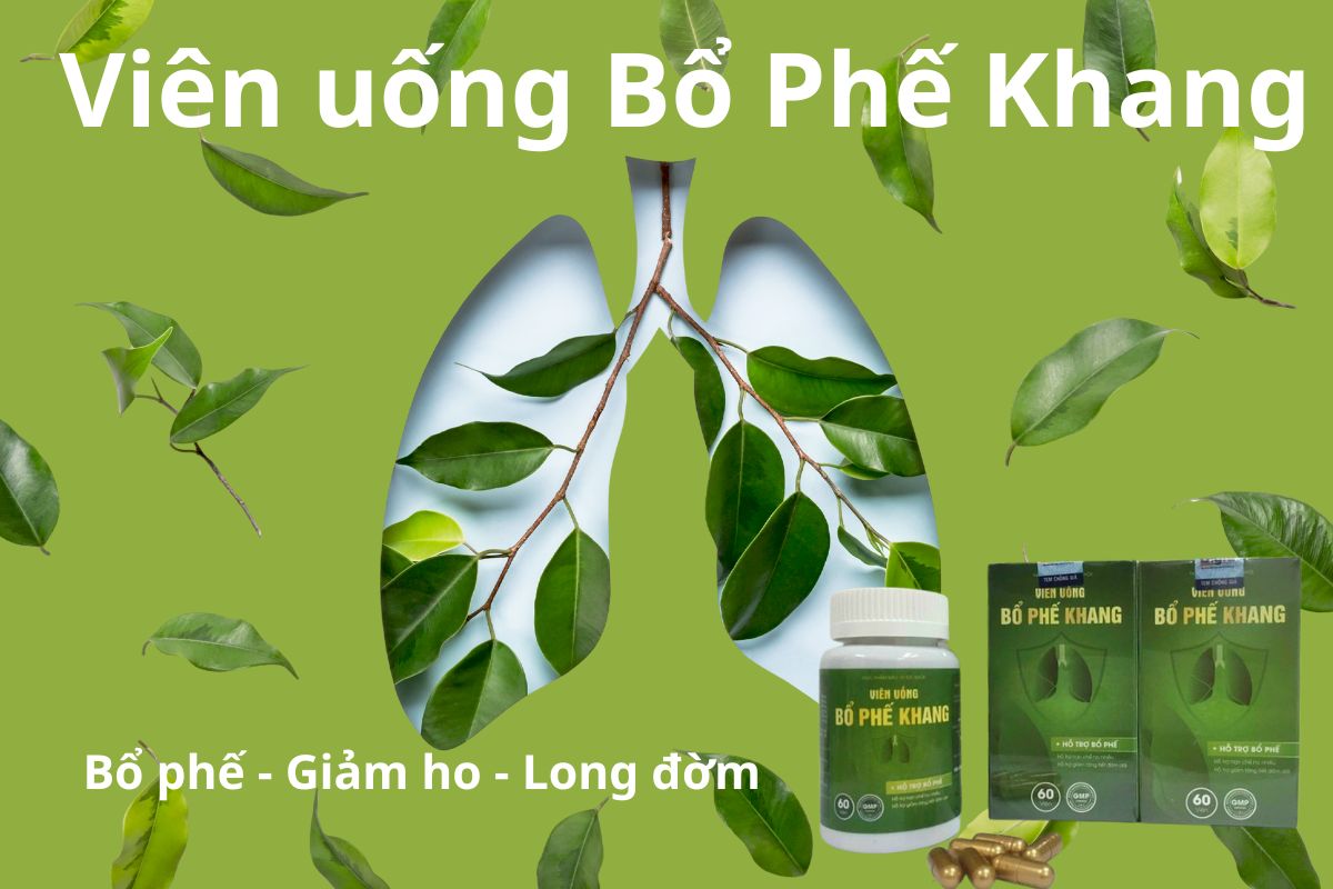Viên uống Bổ Phế Khang 8 Viên uống Bổ Phế Khang