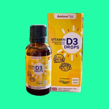 Amlove D3 Vitamin D3 Drops