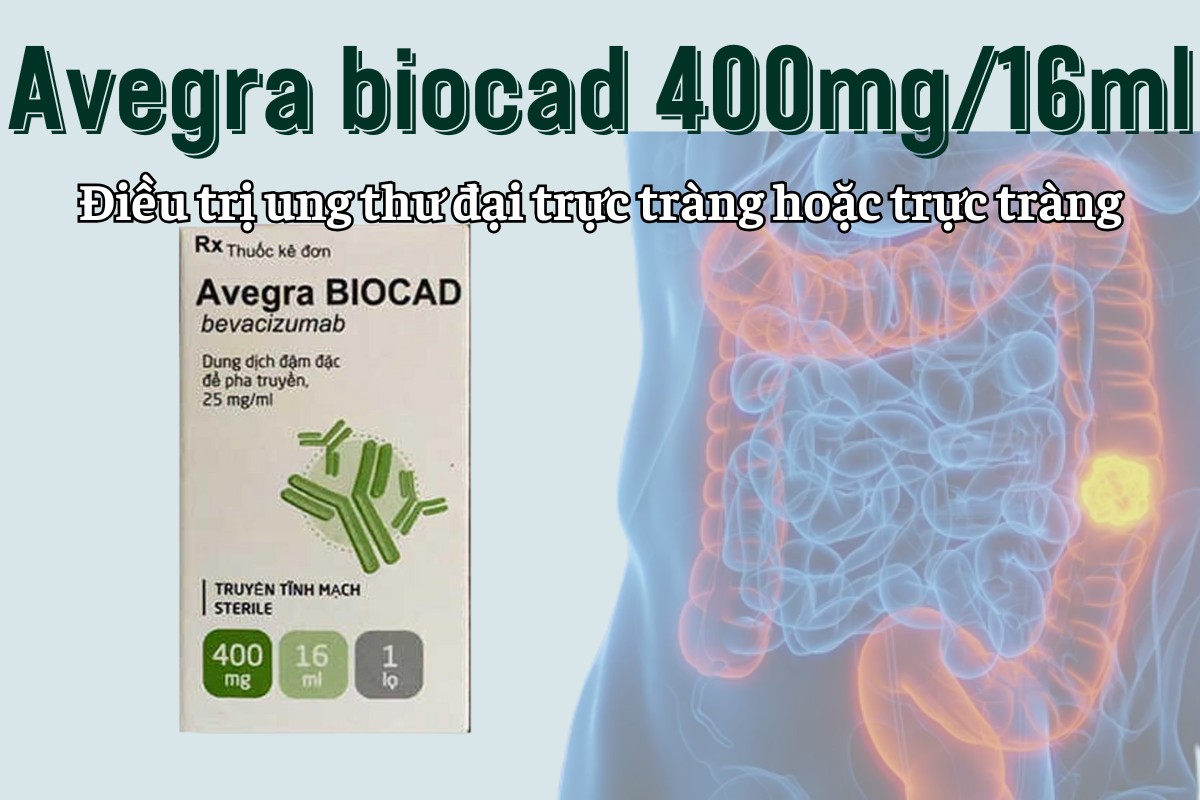 Avegra Biocad 400mg/16ml 6 Avegra Biocad 400mg/16ml điều trị ung thư đại trực tràng