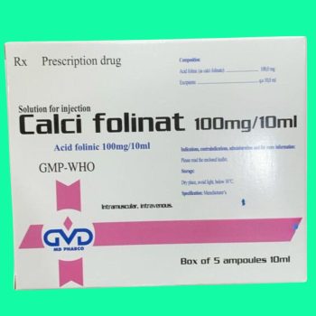 Calci folinat 100mg/10ml