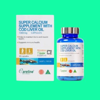 Careline Super Calcium Supplement With Cod Liver Oil