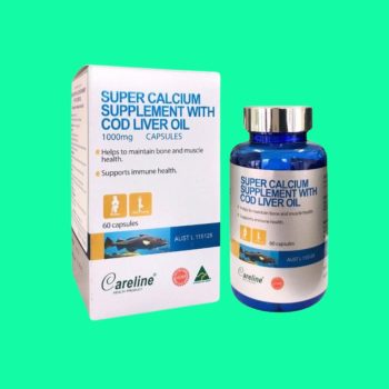Careline Super Calcium Supplement With Cod Liver Oil