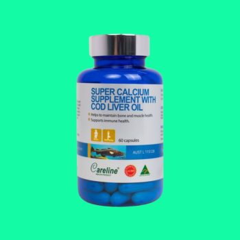 Careline Super Calcium Supplement With Cod Liver Oil