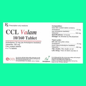 CCL Valam 10/160 Tablet