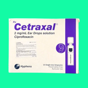 Nhỏ tai Cetraxal 2mg/ml
