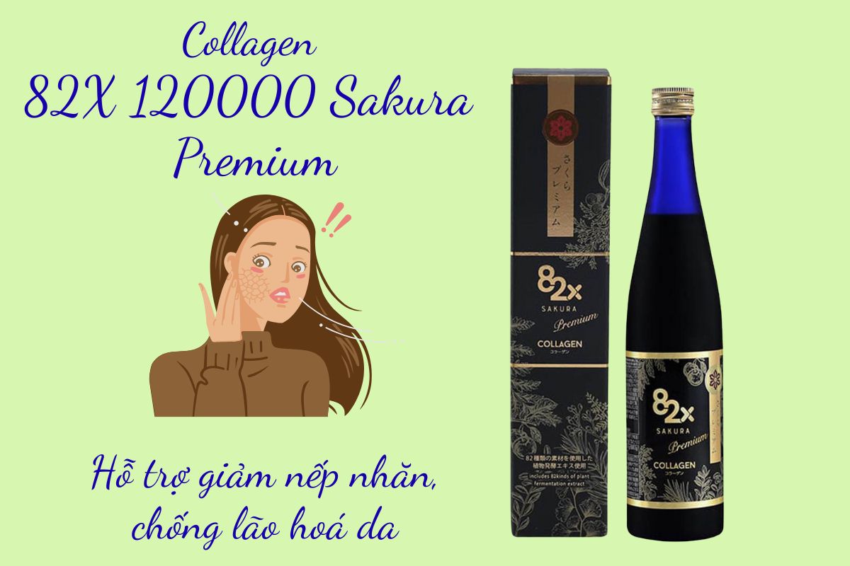 Collagen 82X 120000 Sakura Premium 10 Collagen 82X 120000 Sakura Premium