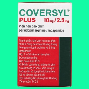Coversyl Plus 10mg/2.5mg