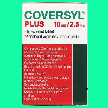 Coversyl Plus 10mg/2.5mg