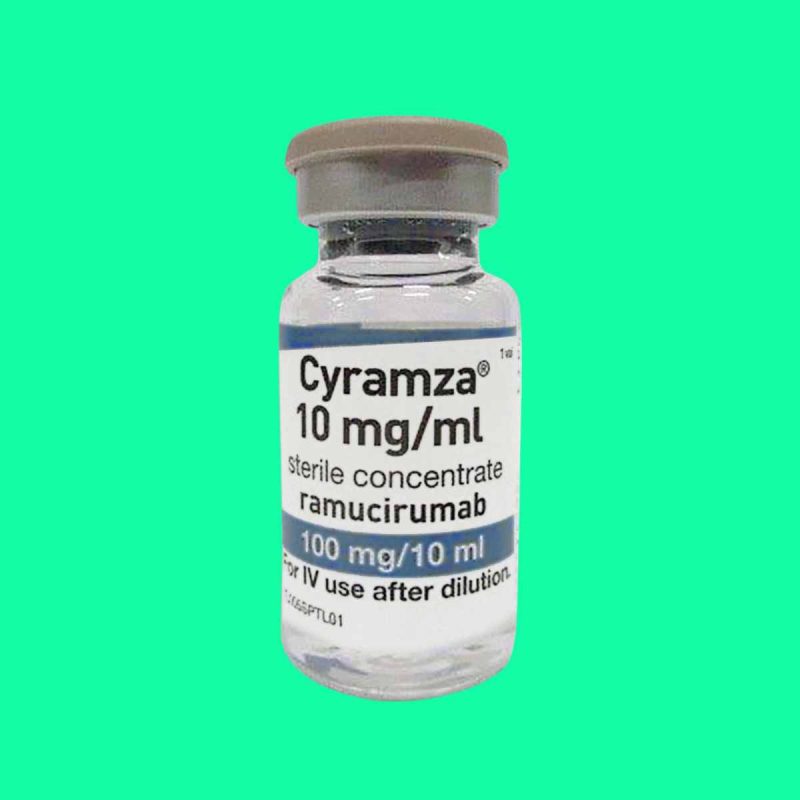 Cyramza Rash Thuốc Cyramza 100mg/10ml điều trị ung thư dạ dày, ung thư trực tràng