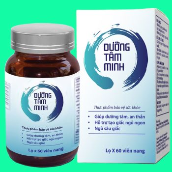 Dưỡng Tâm Minh có tác dụng hỗ trợ an thần, dưỡng tâm, góp phần cải thiện chất lượng giấc ngủ, giúp ngủ ngon và sâu