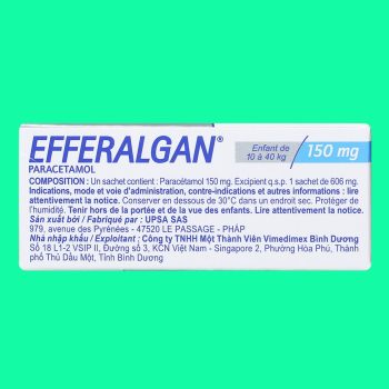 Efferalgan 150mg Bột sủi