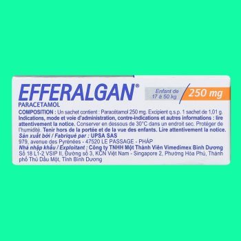 Efferalgan 250mg Bột sủi