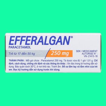 Efferalgan 250mg Bột sủi