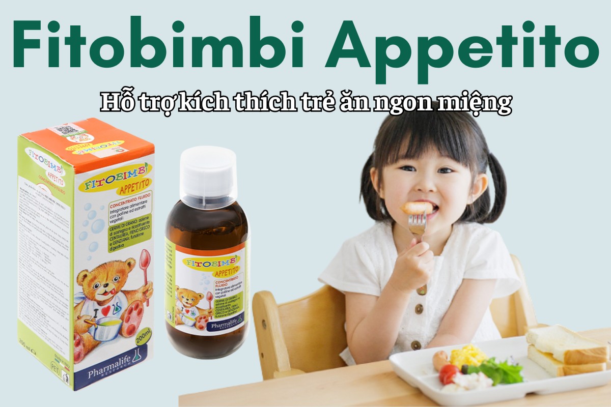Fitobimbi Appetito kích thích trẻ ăn ngon