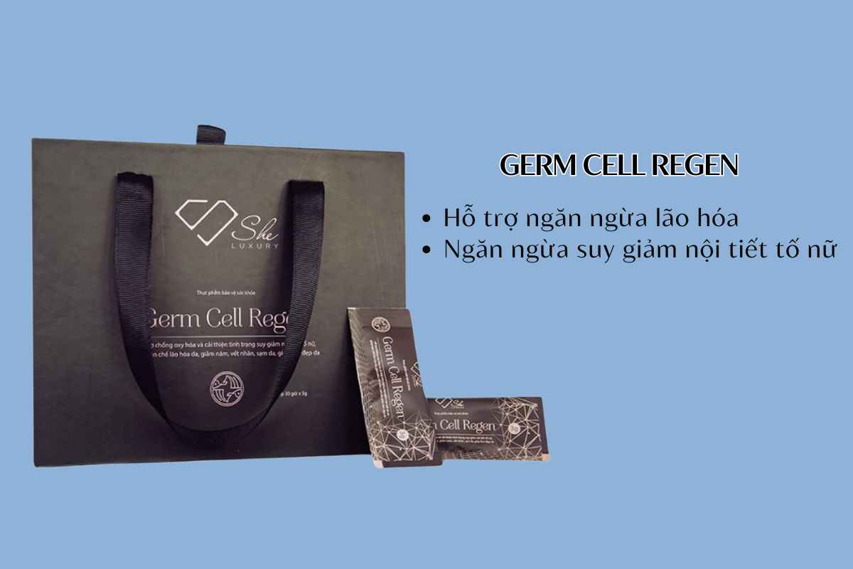 Germ Cell Regen 8 Germ Cell Regen hỗ trợ ngăn ngừa lão hóa