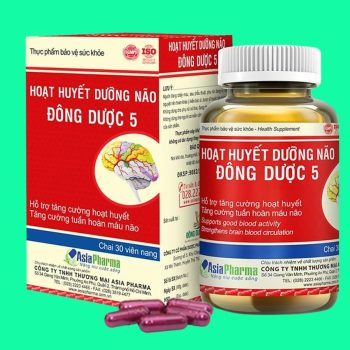 Hoạt Huyết Dưỡng Não Đông Dược 5 có tác dụng hỗ trợ tăng cường tuần hoàn máu lên não, thúc đẩy quá trình lưu thông máu toàn cơ thể
