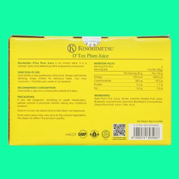 Kinohimitsu D’Tox Plum Juice