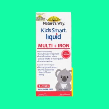 Nature’s Way Kids Smart Liquid Multi + Iron