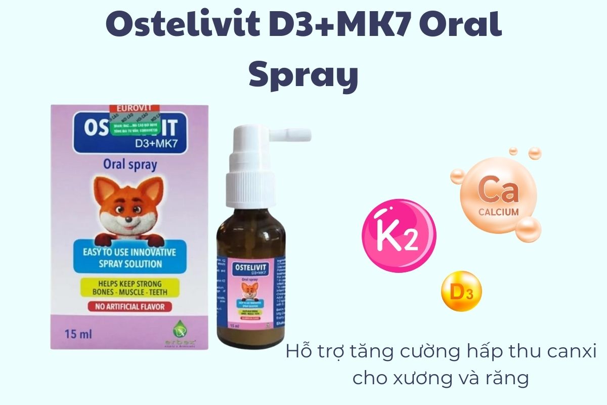 Ostelivit D3+MK7 Oral Spray