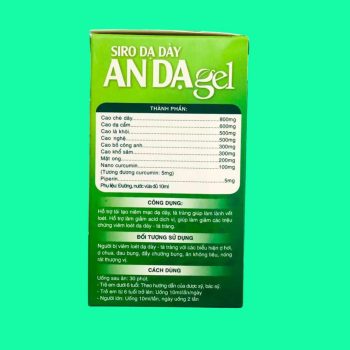 Siro dạ dày An Dạ gel